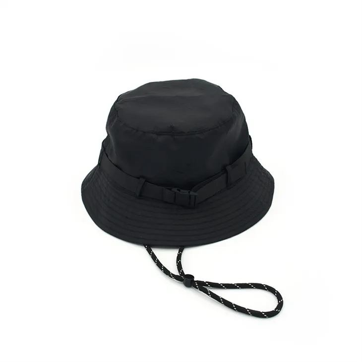 Cappelli da pescatore in poliestere nero