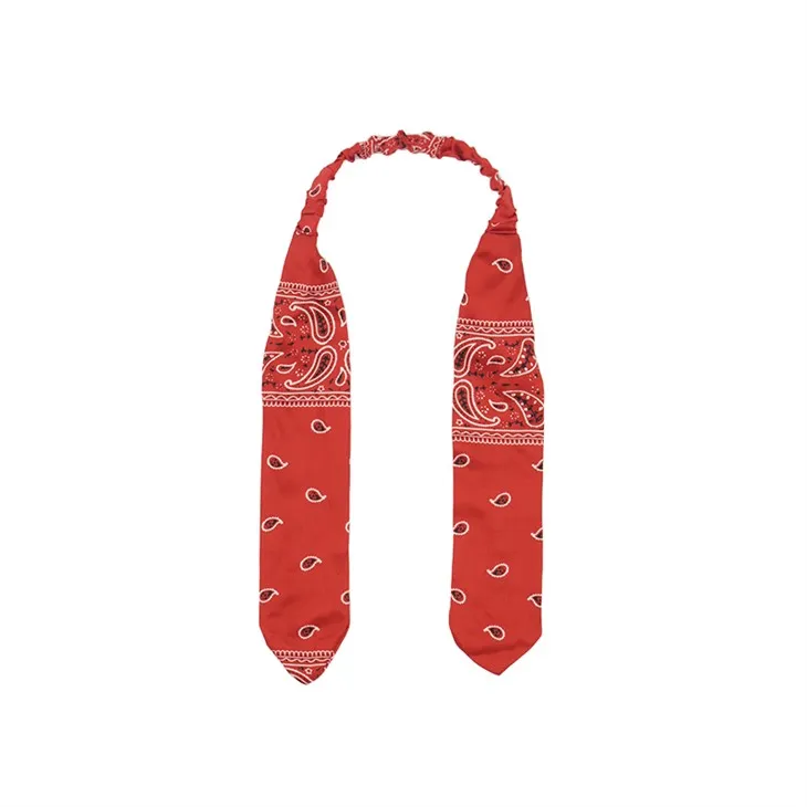 Sciarpe in poliestere rosso brillante