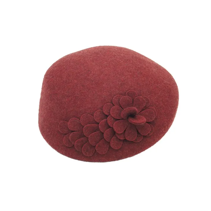 Cappelli di lana bordeaux