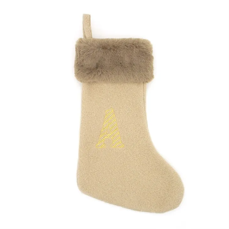 calze di Natale iniziali