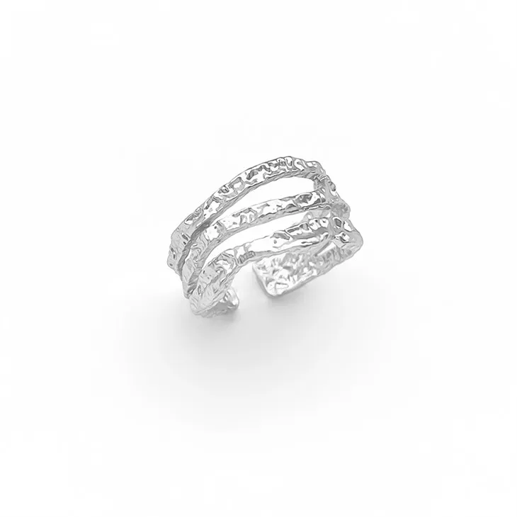 Anello triplo in argento