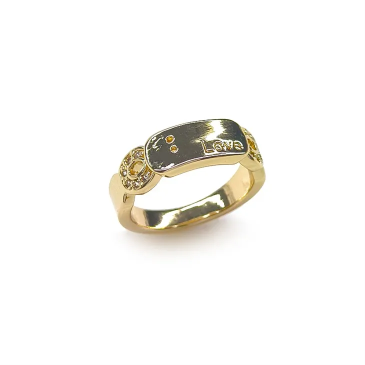 Anello con diamante singolo